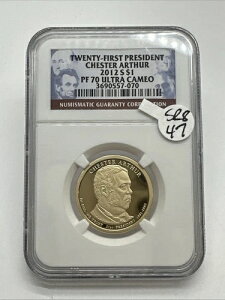 2012N P USA $1 `FX^[EA[T[ NGC PF70 EgJI SR8-47