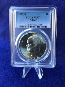 1972-S AC[n[ Vo[ 1h *PCGS MS67 ɏWF *