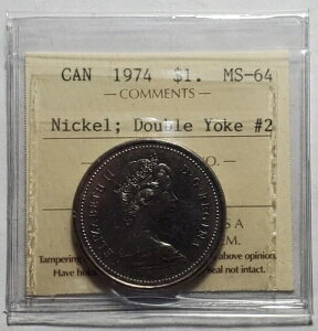  1874-1974 EBjyO _u[N #2 MS-64 ICCS 1h (jbP) D218a