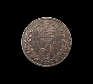 ���B�N�g���A 1864�N �V���o�[ �����O�w�b�h �X���[�y���X - ���ʔ��s