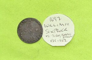 1697N  6yX EBA3 (1694 - 1702) 2.94gm ESC1552