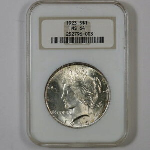 1923�N�s�[�X�V���o�[�_���[ - NGC MS64 - Gen 5 �t�@�b�e�B�z���_�[