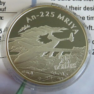 AN-225 ������ 2003 �\���������� 25�h�� 1�I���X .999 �V���o�[ �v���[�t - coa