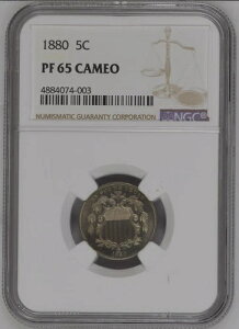 1880 NGC PR65 JI ߏ]ꂽL[fCg 5C JI V[hjbP