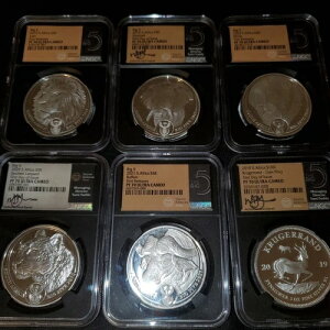 2019-21 ��A�t���J BIG 5 SSR PF70 UltCam 5 1�I���X �V���o�[�R�C���Z�b�g & 2019 KRG ���C�I�� Pvy