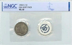 1903-S �����K���E�_���[ GSA �\�t�g�p�b�N S$1 NGC VG10