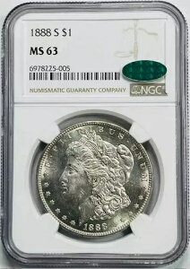 1888 S [K Vo[ _[ NGC MS-63 CAC [ CAC |bv!