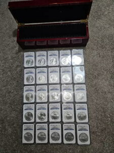 ?? 1986-2010 AJC[O NGC MS69 25NZbg #/1500 ؐP[Xt