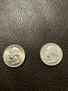 1964�N���V���g���N�H�[�^�[25�Z���g�A�~���g�}�[�N�Ȃ��A90%�V���o�[�G���[�R�C��