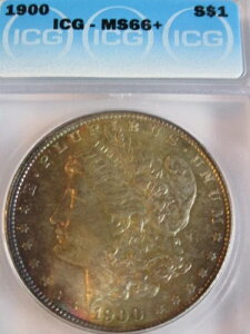 1900�N ���[�K�� �V���o�[ �h�� ICG MS66+ �~���[���C�N REV