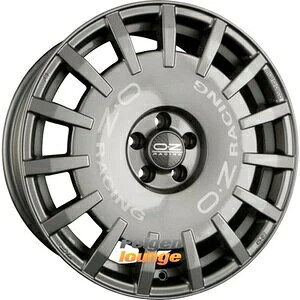 4x OZ RALLY RACING �_�[�N�O���t�@�C�g + �V���o�[���^�����O 8x17 ET35 5x112-