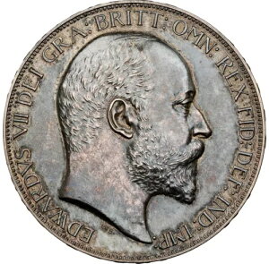 イギリス - 1902年 エドワード7世 - 王冠 - NGC PF61 マット - ゴージャス
