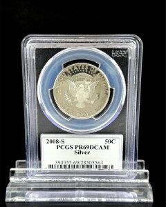 2008N S PlfB Vo[ n[t_[ 50Zg PCGS PR69DCAM #660