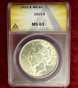 AJ 1923 ANACS MS 61 a݁AAJO 1hd