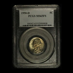 1950-D 5�Z���g �W�F�t�@�[�\�� �j�b�P�� PCGS MS65FC - �č���������