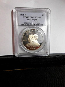 2003-P PCGS PR69DCAM �t�@�[�X�g�t���C�g�I�O���[�h�A�b�v�͂킸��114���I�ň��l�I