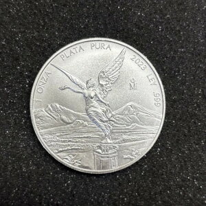 2023 メキシコ リベルタード 1 オンス 999 シルバー プラタ プラ オンザ BU ブリリアント 未流通