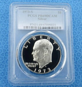 1973 S PCGS PR 69 D-Cam AC[n[ Vo[ 1hAv[t 69 fB[vJI USA h