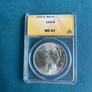 1922N ANACS MS 63 a݁AAJO 1h