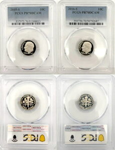 2015-2016 S 2 �R�C�� CLAD ���[�Y�x���g �_�C�� PCGS �v���[�t 70 DCAM �R�C���Z�b�g