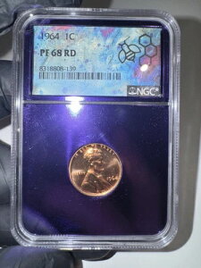 3- 1964 1C PF68 RD NGCp[vRA