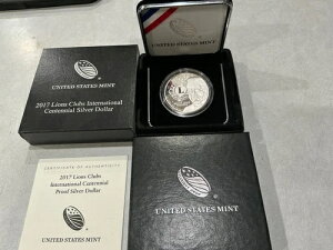 2017 P ���C�I���Y�N���u �v���[�t �V���o�[ �_���[ 100���N�L�O 1�h���R�C�� �{�b�N�X + COA