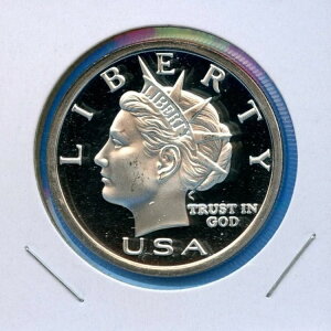 2004年 リバティプルーフドル 1オンス 純銀 0.999 ラウンド 20ドル N O R F E D 地金 #44