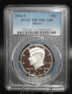2014 S PCGS PR70 DCAM - Vo[ PlfB n[t_[ 50Zg ---- f炵II