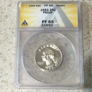 1953�N���V���g���N�H�[�^�[25�Z���g�v���[�t�R�C��ANACS PF-65�J���I