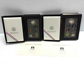 1989年米国プレステージプルーフセット オリジナルボックス COA 民主主義の勝利 x2