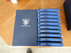 アメリカ造幣局プルーフセット 2005 年と 2006 年