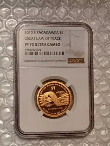 �č� 1 �h���AHiawatha Belt 2010 S�A�T�J�K�E�B�A�AGreat Law Of Peace�ANGC PF 70...