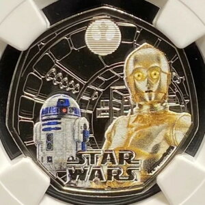 2023N X^[EEH[Y R2-D2 & C-3PO CMX 50yX v[tRC OGP/COAt NGC PF69