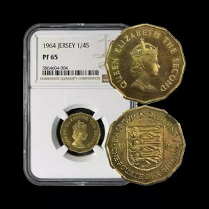 W[W[B1964NA1/4VO - NGC PF65 - GUxX2AX[CIY