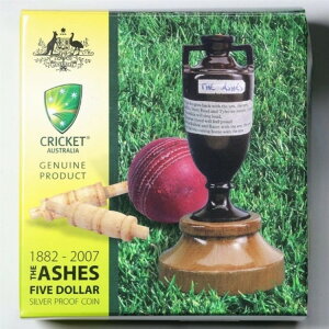 �I�[�X�g�����A 1882 - 2007 5�h�� The Ashes �V���o�[ �v���[�t �R�C���i���E�ۏ؏��t���j