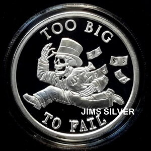 2023 �V���o�[�V�[���h TOO BIG TO FAIL V2 1�I���X �V���o�[ �v���[�t�ALOW COA�A���t���I�󏭁I