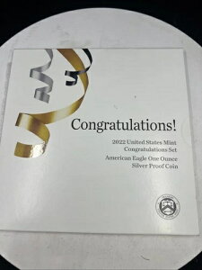 2022年アメリカ合衆国祝賀セット アメリカンイーグル シルバー プルーフコイン
