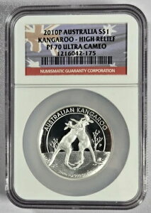 2010N P I[XgA 1h JK[ nC[t 1IX .999 Vo[ NGC PF 70 EgJI