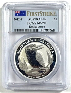 2012N I[XgA NbJo 1IX Vo[ - PCGS MS70 t@[XgXgCN *** ǍD ***