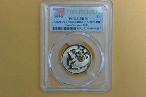 2019 S $1 yVxjA |IN` AJCmx[V o[Xv[t PCGS PR70