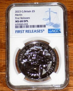 2023N CMX 5PND NGC MS 68 DPL }[ t@[Xg[X FRC