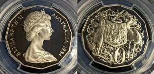 1984N v[t tBteBZg 50Zg I[XgA PCGS PR69DCAM FDC UNC #3559