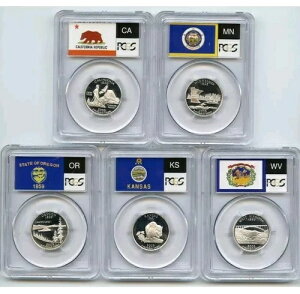 2005年 S シルバー ステートクォーターセット PCGS PR69DCAM ラストワン