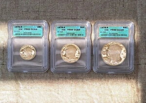 1976 S Vo[ AC[n[ 1 hAPlfB 50 ZgAVg 25 Zg ICG PR69DCAM - RC 3 !