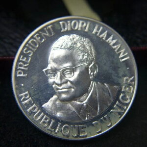 1960 ニジェール 1000 フラン シルバー プルーフ エッセイ