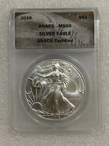 2016N AJVo[C[O ANACS MS69 `X|bgȂ`` Ax