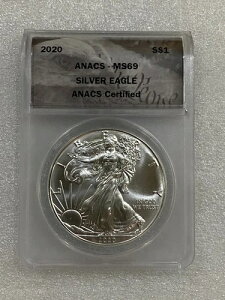 2020N AJVo[C[O ANACS MS69 `X|bgȂ`` Ax
