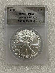 2003N AJVo[C[O ANACS MS69 `X|bgȂ`` Ax