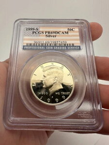 1999-S 50Zg PlfB n[t_[ PCGS PR69DCAM Vo[ AJ Xu