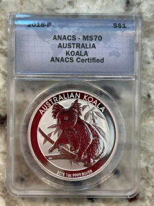 2018N P I[XgA RA 1h ANACS MS70